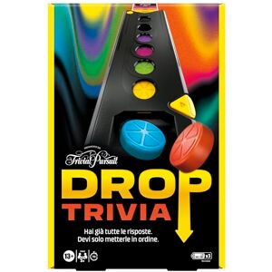 Hasbro Drop Trivia Trivial Pursuit Inspired Electronic Party Game Italian Version Hasbro Drop Trivia Trivial Pursuit Inspired Electronic Party Game Italian Version