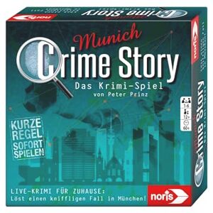 noris 606201890 Crime Story Munich Crime Game for Adults and Children from 12 Years Detective Card Game on the Theme of Munich for 1 to 6 Players noris 606201890 Crime Story Munich Crime Game for Adults and Children from 12 Years Detective Card Game on the Theme of Munich for 1 to 6 Players