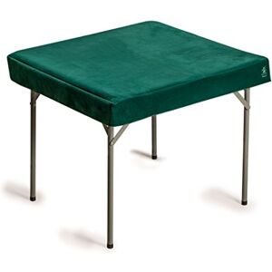 Yellow Mountain Imports Green Square Table Cover - Durable for Card Games, Mahjong, Board Games - 86x86 cm Yellow Mountain Imports Green Square Table Cover - Durable for Card Games, Mahjong, Board Games - 86x86 cm