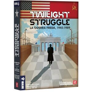 DEVIR Twilight Struggle in Català, Edió Catalana Unique, JOC d'Estratègia de la Guerra Freda, per a 2 Players, From 14 Years Old (BGTWICAT) DEVIR Twilight Struggle in Català, Edió Catalana Unique, JOC d'Estratègia de la Guerra Freda, per a 2 Players, From 14 Years Old (BGTWICAT)