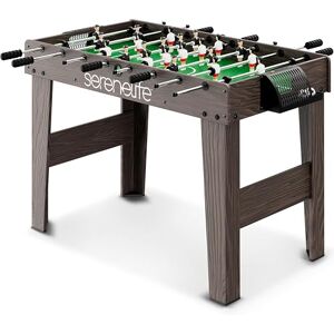 SereneLife Football Table or Foosball Game, Interactive Table Soccer Game, Tabletop, Mini Football, Games for Kids & Adults SereneLife Football Table or Foosball Game, Interactive Table Soccer Game, Tabletop, Mini Football, Games for Kids & Adults