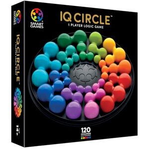SmartGames IQ Deluxe Circle, Puzzle Game with 120 Challenges, Ages 14+ SmartGames IQ Deluxe Circle, Puzzle Game with 120 Challenges, Ages 14+