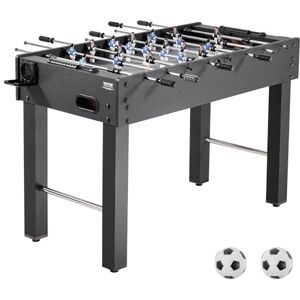 VEVOR Foosball Table, 121 cm Standard Size Table, Indoor Full Size Foosball Tables for Home, Family, and Game Room, Durable Soccer Set, Includes 2 Balls, Score Keeper, and 2 Cup Holders VEVOR Foosball Table, 121 cm Standard Size Table, Indoor Full Size Foosball Tables for Home, Family, and Game Room, Durable Soccer Set, Includes 2 Balls, Score Keeper, and 2 Cup Holders