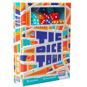 Falomir Tic Dice Town Competition Math Game For 2 to 4 Players (Ages 8+) Falomir Tic Dice Town Competition Math Game For 2 to 4 Players (Ages 8+)