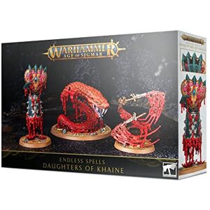 Games Workshop Age of Sigmar Endless Spells: Daughters of Khaine, Schwarz Games Workshop Age of Sigmar Endless Spells: Daughters of Khaine, Schwarz