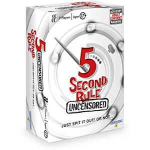 PlayMonster 5 Second Rule Uncensored Quickfire Card Game for Adult Party Fun Drinking Games Ages 17+ PlayMonster 5 Second Rule Uncensored Quickfire Card Game for Adult Party Fun Drinking Games Ages 17+