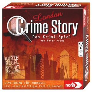 noris 606201970 Crime Story London Crime Game for Adults and Children from 12 Years Detective Card Game on the Theme London for 1 to 6 Players noris 606201970 Crime Story London Crime Game for Adults and Children from 12 Years Detective Card Game on the Theme London for 1 to 6 Players