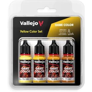 Vallejo AV Game Color Set Yellow Colors (x4) Vallejo AV Game Color Set Yellow Colors (x4)
