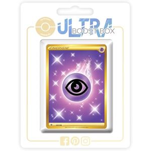 my-booster Énergie PSY (Psychic Energy) 232/198 Shiny Gold Energy X Écarlate et Violet 6 Règne de Glace Box of 10 Pokemon French Cards my-booster Énergie PSY (Psychic Energy) 232/198 Shiny Gold Energy X Écarlate et Violet 6 Règne de Glace Box of 10 Pokemon French Cards