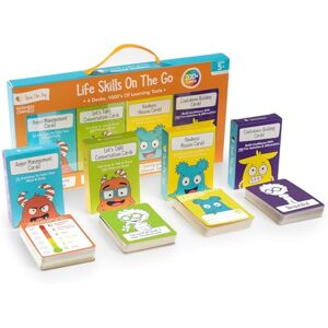 Open The Joy Colourful Life Skills On The Go, Learn About Life Skills, Educational Flashards for Life Skills, Travelling Games for Kids, Ages 4+ Open The Joy Colourful Life Skills On The Go, Learn About Life Skills, Educational Flashards for Life Skills, Travelling Games for Kids, Ages 4+
