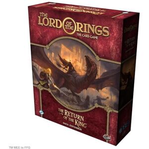 Asmodee Fantasy Flight Games The Lord of the Rings LCG: The Return of the King Saga Expansion Card Game Ages 14+ 1-4 Players 30-90 Minutes Playing Time Asmodee Fantasy Flight Games The Lord of the Rings LCG: The Return of the King Saga Expansion Card Game Ages 14+ 1-4 Players 30-90 Minutes Playing Time