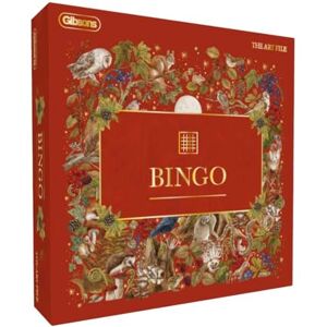 Gibsons The Art File Luxury Bingo Game – Elegant Family Board Game for Ages 8+, 2–8 Players – Premium Woodland Design with 200 Tokens – Classic Party Game Gift for All Ages Gibsons The Art File Luxury Bingo Game – Elegant Family Board Game for Ages 8+, 2–8 Players – Premium Woodland Design with 200 Tokens – Classic Party Game Gift for All Ages