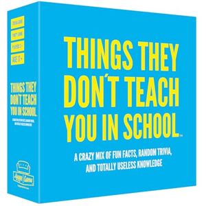 Hygge Games Things they don´t teach you in school 21019 Party Trivia Card Game Hygge Games Things they don´t teach you in school 21019 Party Trivia Card Game