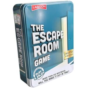University Games The Escape Room Mystery Game Large Deluxe Game in a Tin University Games The Escape Room Mystery Game Large Deluxe Game in a Tin