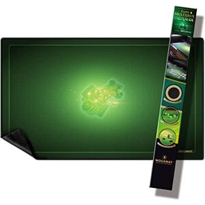Wogamat Emerald Neoprene Game Mat - Game Type Wogamat Emerald Neoprene Game Mat - Game Type