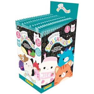 Panini Squishmallows Official Trading Card Collection x24 Packs Panini Squishmallows Official Trading Card Collection x24 Packs