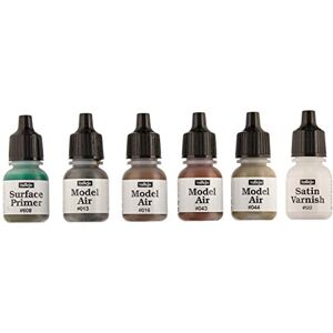 Vallejo Model Color Armour Colour Set AFV Army Olive Drab Vallejo Model Color Armour Colour Set AFV Army Olive Drab