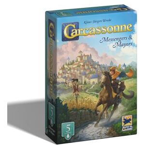 Hans im Glück Hans im Gluck Carcassonne: Messenger & Mayor Expansion 5 Refresh Board Game Expansion Ages 7+ 2-5 Players 45 Minutes Playing Time Hans im Glück Hans im Gluck Carcassonne: Messenger & Mayor Expansion 5 Refresh Board Game Expansion Ages 7+ 2-5 Players 45 Minutes Playing Time