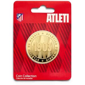 MOCIWORLD Atlético de Madrid, Special Edition with Coat of Arms and Year of the Flood, Collector's Gold Officially licensed product MOCIWORLD Atlético de Madrid, Special Edition with Coat of Arms and Year of the Flood, Collector's Gold Officially licensed product