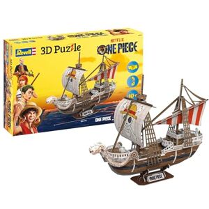 Revell 3D Puzzle 00270 One Piece Going Merry (Flying Lamb) 262 Pieces, Highly Detailed, With Display Base, Official One Piece License, 39cm in length, Fun & Easy To Build Revell 3D Puzzle 00270 One Piece Going Merry (Flying Lamb) 262 Pieces, Highly Detailed, With Display Base, Official One Piece License, 39cm in length, Fun & Easy To Build