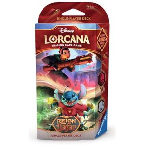 Ravensburger Disney Lorcana Trading Card Game Starter Deck A Set 8 Reign of Jafar Gift Set for Adults & Kids Age 8 Years Up Collectable TCG Ravensburger Disney Lorcana Trading Card Game Starter Deck A Set 8 Reign of Jafar Gift Set for Adults & Kids Age 8 Years Up Collectable TCG