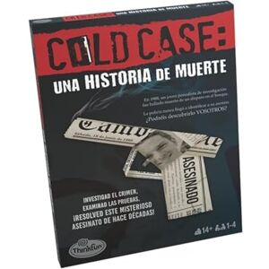 ThinkFun Scape Room Cold Case 1 Adult Board Games Crime Solve Board Game Beginner Murder Police Cases Solve Games English Edition ThinkFun Scape Room Cold Case 1 Adult Board Games Crime Solve Board Game Beginner Murder Police Cases Solve Games English Edition