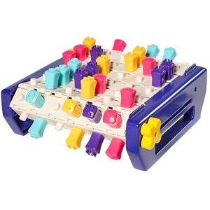 TOMY 5 Trax Move Five-in-a-row Game of Strategy, Memory, and Luck 2 to 4 Player Family Board Games for Adults and Kids Ages 6+ Years TOMY 5 Trax Move Five-in-a-row Game of Strategy, Memory, and Luck 2 to 4 Player Family Board Games for Adults and Kids Ages 6+ Years