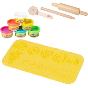 roba x Play-Doh Starter Set 3D Creative Mat, FSC Wooden Tools, 6 Cans of Dough A Creative & Educational Gift For Children Aged 3 and Up roba x Play-Doh Starter Set 3D Creative Mat, FSC Wooden Tools, 6 Cans of Dough A Creative & Educational Gift For Children Aged 3 and Up