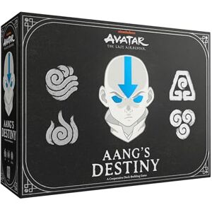 USAopoly Avatar The Last Airbender: Aang's Destiny A Cooperative Deck-Builder Card Game Ages 10+ 2-4 Players 60+ Minutes Playing Time USAopoly Avatar The Last Airbender: Aang's Destiny A Cooperative Deck-Builder Card Game Ages 10+ 2-4 Players 60+ Minutes Playing Time