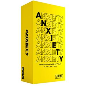 Viral Studios Anxiety The Savage Party Card Game for Accusations, Dares & Horrible Honesty – 500 Cards, Ages 17+, Perfect for Adults Viral Studios Anxiety The Savage Party Card Game for Accusations, Dares & Horrible Honesty – 500 Cards, Ages 17+, Perfect for Adults