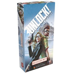Space Cowboys Asmodee, Unlock! Mission #7, Family Game, Puzzle Game, 1-6 Players, From 10+ Years, 90+ Minutes, German Space Cowboys Asmodee, Unlock! Mission #7, Family Game, Puzzle Game, 1-6 Players, From 10+ Years, 90+ Minutes, German