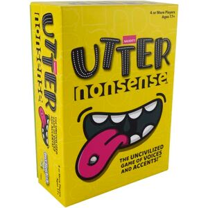 PlayMonster Utter Nonsense Naughty Edition The Crazy Board Game of Voices and Accents Adult Version Mature Content 17+ PlayMonster Utter Nonsense Naughty Edition The Crazy Board Game of Voices and Accents Adult Version Mature Content 17+