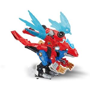 VTech Switch & Go Dinos Armour Up Dragon T-Rex, Interactive Dinosaur Toy with Lights & Sound Effects, Transform Dino into Dragon, 2-in-1 Interactive Play, For Kids 3, 4, 5+ Years, English Version VTech Switch & Go Dinos Armour Up Dragon T-Rex, Interactive Dinosaur Toy with Lights & Sound Effects, Transform Dino into Dragon, 2-in-1 Interactive Play, For Kids 3, 4, 5+ Years, English Version