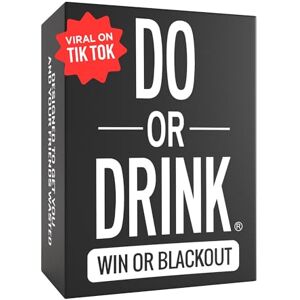 Do or Drink Drinking Card Games for Adults Fun Adult Games for Game Night & Parties 18th Birthday Gift & Hen's Party Games with 350 Cards & 175 Challenges That Will Get You Drinking Do or Drink Drinking Card Games for Adults Fun Adult Games for Game Night & Parties 18th Birthday Gift & Hen's Party Games with 350 Cards & 175 Challenges That Will Get You Drinking
