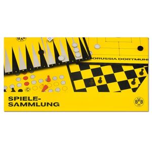 Borussia Dortmund BVB Game Collection - Chess, Checkers, Moulin - Game Type Borussia Dortmund BVB Game Collection - Chess, Checkers, Moulin - Game Type
