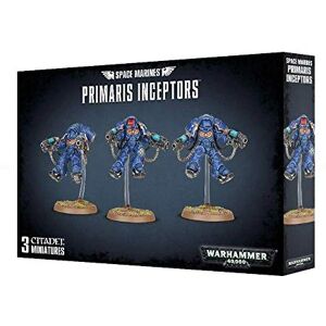Games Workshop 99120101193 "Space Marines Primaris Inceptors Plastic Kit,Black Games Workshop 99120101193 "Space Marines Primaris Inceptors Plastic Kit,Black