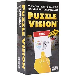 WHAT DO YOU MEME? Puzzle Vision The Picture Puzzle Guess The Phrase Party Game, Suitable for Ages 17+ WHAT DO YOU MEME? Puzzle Vision The Picture Puzzle Guess The Phrase Party Game, Suitable for Ages 17+