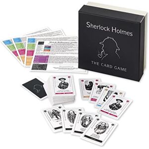 Gibsons Sherlock Holmes The Card Game Mysterious Detective Quick-Play Game Sherlock Holmes Game for Adults & Kids Ages 8+, 3+ Players Gibsons Sherlock Holmes The Card Game Mysterious Detective Quick-Play Game Sherlock Holmes Game for Adults & Kids Ages 8+, 3+ Players