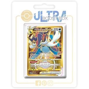 my-booster Clamiral de Hisui VSTAR (Hisuian Samurott VSTAR) 209/189 Shiny Gold X Épée et Bouclier 10 Astres Radieux Box of 10 Pokemon French Cards my-booster Clamiral de Hisui VSTAR (Hisuian Samurott VSTAR) 209/189 Shiny Gold X Épée et Bouclier 10 Astres Radieux Box of 10 Pokemon French Cards