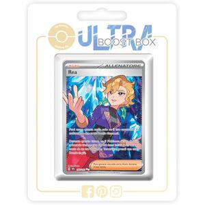 my-booster Rea (Briar) 163/142 Shiny Full Art Trainer X Scarlatto e Violetto 7 Corona Astrale Box of 10 Pokemon Italian Cards my-booster Rea (Briar) 163/142 Shiny Full Art Trainer X Scarlatto e Violetto 7 Corona Astrale Box of 10 Pokemon Italian Cards