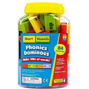 Educational Insights Learning Resources Phonics Dominoes Short Vowels Educational Insights Learning Resources Phonics Dominoes Short Vowels