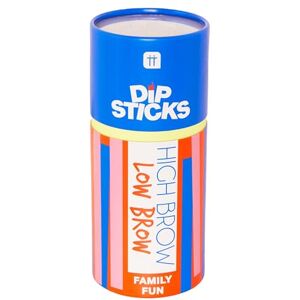 Talking Tables Dipsticks High & Low Brow General Knowledge Quiz Game for Kids and Adults Easy & Hard Trivia Questions for Whole Family, Present, Stocking Filler, Gamehighlow Talking Tables Dipsticks High & Low Brow General Knowledge Quiz Game for Kids and Adults Easy & Hard Trivia Questions for Whole Family, Present, Stocking Filler, Gamehighlow