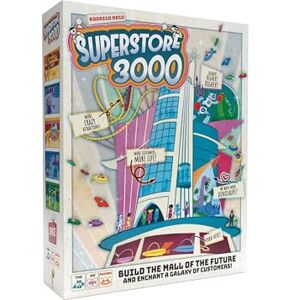 Space Cowboys Asmodee Superstore 3000 Board Game Ages 10+ 2-4 Players 30-45 Minutes Playing Time Space Cowboys Asmodee Superstore 3000 Board Game Ages 10+ 2-4 Players 30-45 Minutes Playing Time