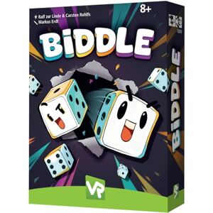 AMIGO Biddle Semi-Cooperative Bluffing and Betting Card Game, for 2–5 Players, Ages 8+ AMIGO Biddle Semi-Cooperative Bluffing and Betting Card Game, for 2–5 Players, Ages 8+