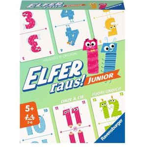 Ravensburger 20947 Elfer Raus! Junior Card Game 2-6 Players, Game from 5 Years for Children and Adults, Number Room 1-20 Birthday Gifts Ravensburger 20947 Elfer Raus! Junior Card Game 2-6 Players, Game from 5 Years for Children and Adults, Number Room 1-20 Birthday Gifts