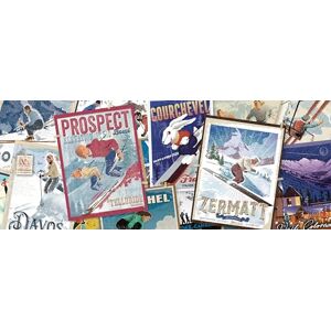 Ravensburger Retro Skiing 1000 Piece Jigsaw Puzzle for Adults – Vintage Ski Poster Panorama Puzzle, Winter Sports & Alpine Travel Artwork, Premium Family Puzzle Gift Ravensburger Retro Skiing 1000 Piece Jigsaw Puzzle for Adults – Vintage Ski Poster Panorama Puzzle, Winter Sports & Alpine Travel Artwork, Premium Family Puzzle Gift