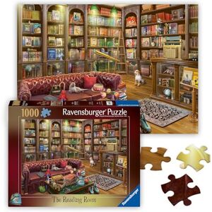 Ravensburger The Reading Room 1000 Piece Jigsaw Puzzles for Adults and Kids Age 12 Years Up Ravensburger The Reading Room 1000 Piece Jigsaw Puzzles for Adults and Kids Age 12 Years Up