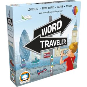Asmodee Office Dog, Word Traveler, Party Game, Word Game, 2-5 Players, From 10+ Years, 30-45 Minutes, German Asmodee Office Dog, Word Traveler, Party Game, Word Game, 2-5 Players, From 10+ Years, 30-45 Minutes, German