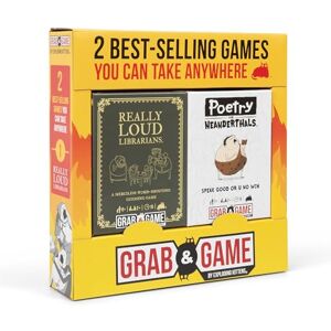 Exploding Kittens Mini-Travel Game Bundle Poetry For Neanderthals & Really Loud Librarians – Family Games Bundle for All Ages – Great For Game Night, Travel-Friendly Word Guessing Game Exploding Kittens Mini-Travel Game Bundle Poetry For Neanderthals & Really Loud Librarians – Family Games Bundle for All Ages – Great For Game Night, Travel-Friendly Word Guessing Game