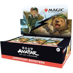 Magic: The Gathering Avatar: The Last Airbender Jumpstart Booster Box 2-Player Card Game for Ages 13+ Magic: The Gathering Avatar: The Last Airbender Jumpstart Booster Box 2-Player Card Game for Ages 13+